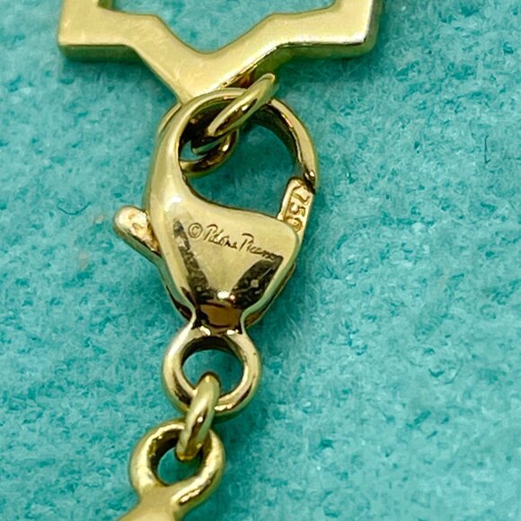 Tiffany & Co. 18K Yellow Gold Paloma Picasso Star Cutout Marrakesh Link Bracelet - Picture 4 of 12
